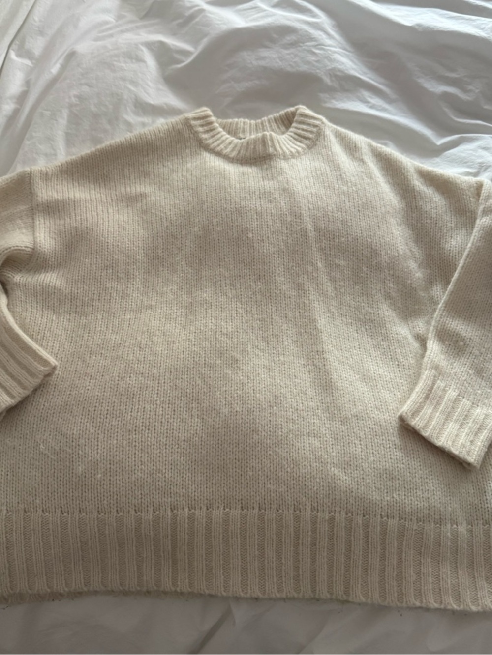 Jenni Kayne Alpaca Cocoon Crewneck Size XS